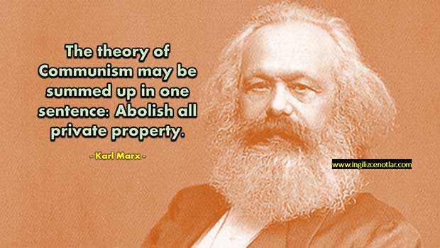 Ingilizce-Karl-Marx-Komünizm-teorisi-bir-cümle-ile-özetlenebilir