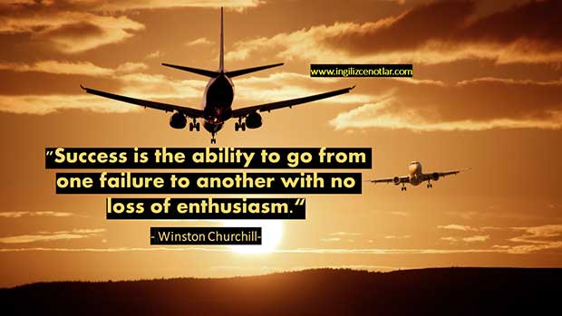 İngilizce-Winston-Churchill-Başarı-bir-başarısızlıktan-diğerine