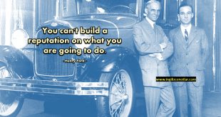 Henry Ford - Gelecekte yapacağınız şeyler üzerine